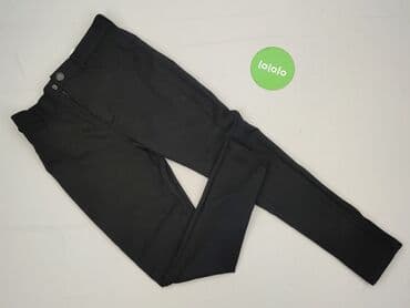 Women: Sinsay, Material trousers for women, size S (EU 36) — 2