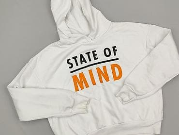 bluza white widow: Sinsay, Bluza z kapturem damska, rozmiar M — 1