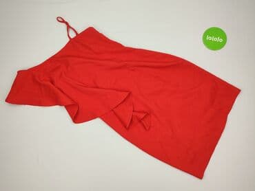 czerwona sukienki na jedno ramię: Top Secret, Sukienka damska, rozmiar XS — 3