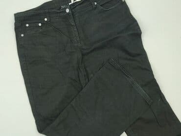 szerokie spodnie pepco: Bpc bonprix collection, Spodnie materiałowe damskie, rozmiar 2XL — 2