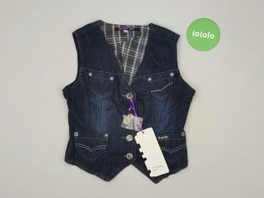 sukienka z denimu: Gold SK, Kamizelka damska, rozmiar M — 2