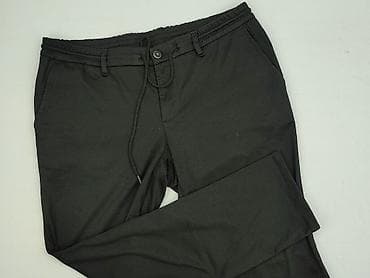 spodnie oversize: Męskie spodnie ALBERTO HOUSE-BS Printed Jersey, krój tapered fit. - — 1