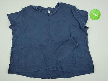 chabrowa bluzki plus size: Bluzka damska, rozmiar 9XL — 2