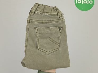 pajacyk niemowlęcy lidl: Denim pants, 9-12 months, condition - Very good — 6