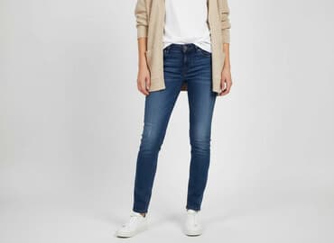 pepe jeans sandały: Pepe Jeans, Jeansy damskie, rozmiar M — 7