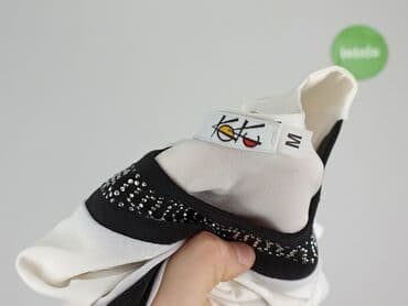 biały tshirt: T-shirt damski, rozmiar M — 4