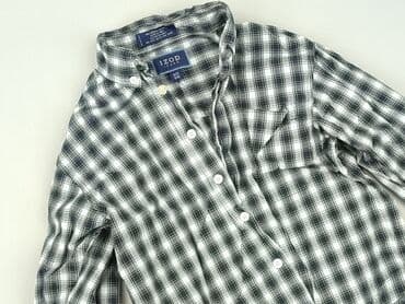 sinsay golf: Shirt 8 years, condition - Very good, pattern - Cell, color - Grey — 1