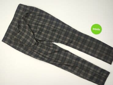 spodnie piżamowe w kratę damskie: C&A, Spodnie materiałowe damskie, rozmiar XL — 3