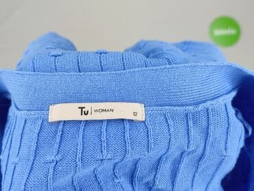 sweter z dodatkiem moheru: TU Woman, Kardigan damski, M — 4