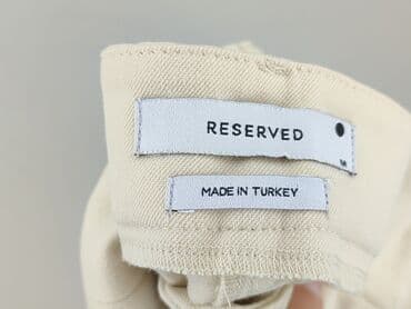 białe kozaki ccc: Reserved, Spodnie materiałowe damskie, M — 4