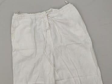 biale szerokie jeansy: Spodnie damskie, rozmiar XL — 1