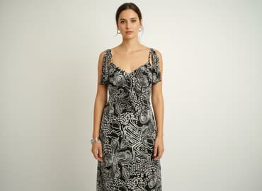 zaxy sandały czarne: Sukienka damska, rozmiar S — 5