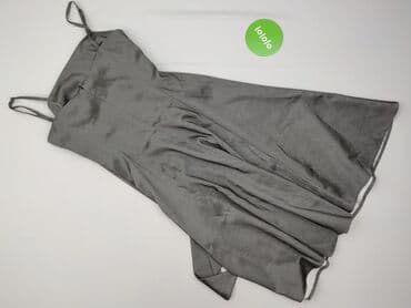 srebrna cekinowa sukienka zara: Sukienka damska, M — 3