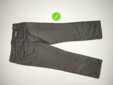 spodnie woskowane brązowe reserved: Reserved, Material trousers for women, size XL (EU 42) — 3