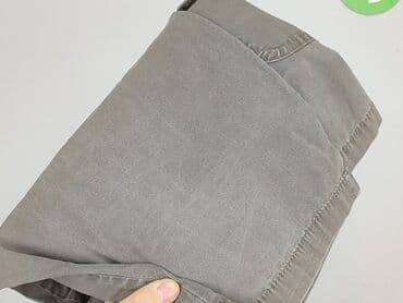 spodnie z wysokim stanem dla niskich: Spodnie materiałowe damskie, S — 6