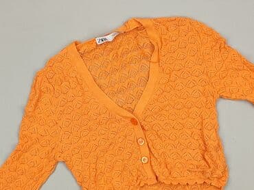 pomarańczowa marynarka mohito: Zara, Kardigan damski, S — 1
