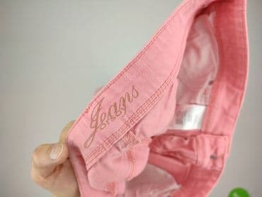 legginsy woskowane wysoki stan: Spodnie materiałowe damskie, rozmiar L — 4