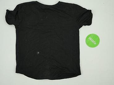 bluzki czarne basic: T-shirt damski, rozmiar M — 3