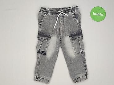 spodnice asymetryczne: Spodnie jeansowe, So cute, 1.5-2 lat, 92, stan - Bardzo dobry — 2