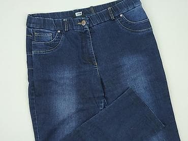 straight blue jeans: Jeansy damskie, rozmiar L — 1