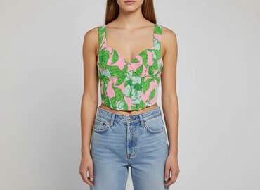 amisu bluzki: Amisu, Top damski, rozmiar S — 6