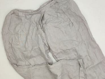 spódnico spodnie lniane: Spodnie materiałowe damskie, rozmiar L — 2