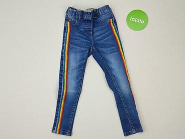 taranko spodnice: Spodnie jeansowe, Next, 5-6 lat, 110/116, stan - Bardzo dobry — 2