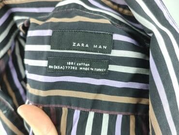 rozowa koszula w paski zara: Zara, Koszulа dla mężczyzn, rozmiar XL — 4