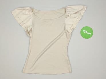 sweter piórkowy na drutach: Bluzka damska, rozmiar S — 2