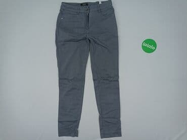 t shirty python: Material trousers for women, size M (EU 38) — 2