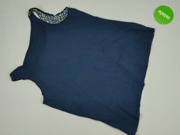 granatowe bluzki: Beloved, T-shirt damski, rozmiar XL — 3