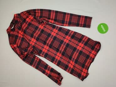 sukienka w kratę czerwona damska: Sukienka damska, rozmiar S — 3
