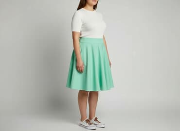 rozkloszowane spódnice mini: Spódnica damska, rozmiar 2XL — 1