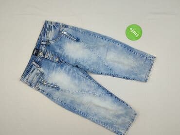 koszulka ze ściągaczem na dole: Jeansy dla mężczyzn, M — 2