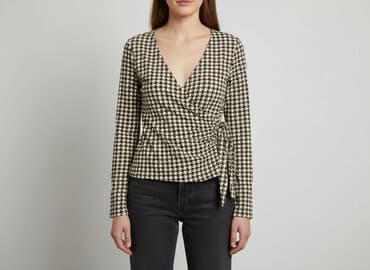 klapki z futerkiem steve madden: Xana, Bluzka damska, S — 6