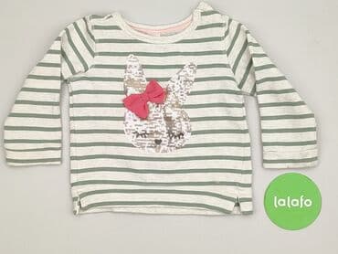 lindex bluza: Sweatshirt, H&M, 1.5-2 years, 86-92 cm, condition - Very good — 2