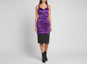 sukienki trapezowe wieczorowe allegro: Sukienka damska, rozmiar L — 6