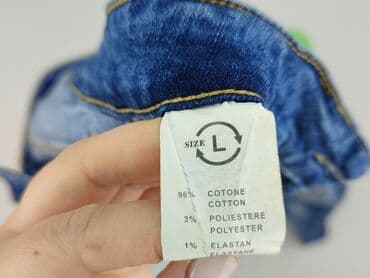 dziurawe dżinsy: Jeansy damskie, rozmiar L — 5