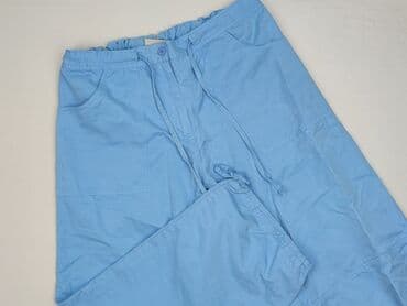 c a spodnie narciarskie: Blue, Spodnie materiałowe damskie, rozmiar XL — 1