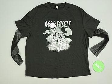 bluzy goth: Romwe, T-shirt damski, rozmiar S — 2