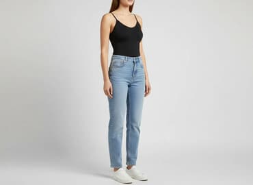 bluzki damskie dzianinowe: Top damski, rozmiar S — 5