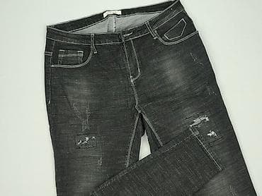 jeansy wysoki stan: DENIM JEANS, Jeansy damskie, rozmiar XL — 4