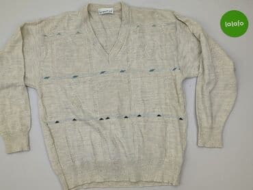 bialy sweter new yorker: Sweter dla mężczyzn, rozmiar 6XL — 3
