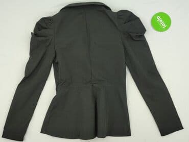 srebrna marynarka do sukienki: Nasty Gal, Marynarka damska, rozmiar M — 3