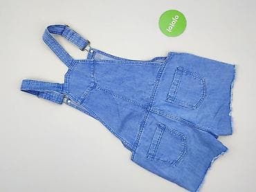 oversized jeans: Denim Co, Ogrodniczki damskie, rozmiar S — 3