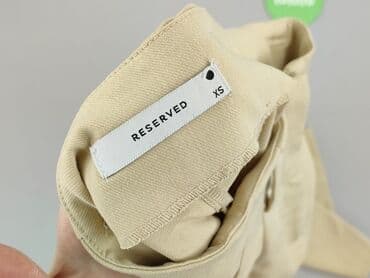 jeansy paper bag reserved: Spodnie materiałowe damskie, rozmiar XS — 4
