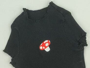 bluzki prążkowane białe: Top damski, rozmiar S — 1