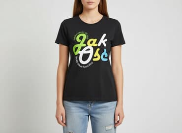 koszulka liebherr: Fruit Of The Loom, T-shirt damski, rozmiar S — 1