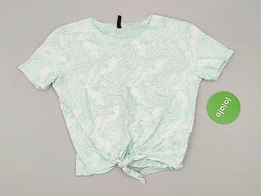 bluzki lyocell: Sinsay, T-shirt damski, rozmiar M — 2