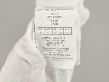 obcisla biale bluzki: Camaïeu, Bluzka damska, M — 5